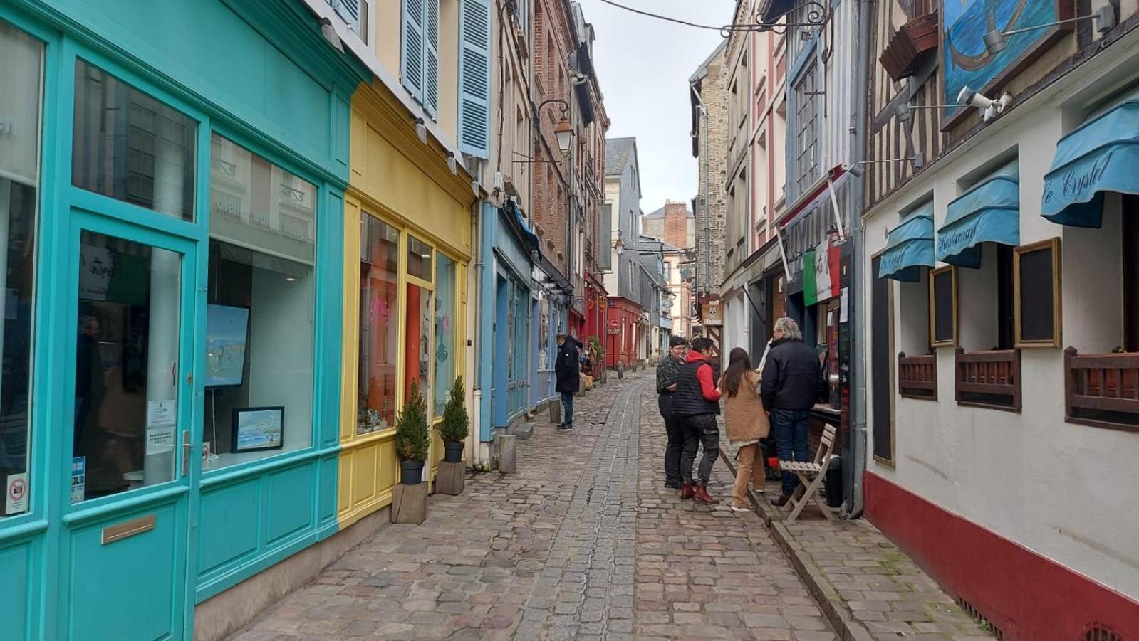 Studio Cosy Au Coeur D'Honfleur Ngoại thất bức ảnh